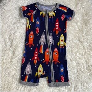 Little Sleepies Space Explorer Shorty Zippy 12-18